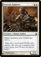 Veteran Armorer [The List Reprints] | Gear Gaming Fayetteville