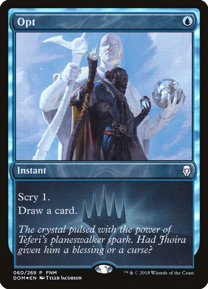 Opt (FNM) [Dominaria Promos] | Gear Gaming Fayetteville