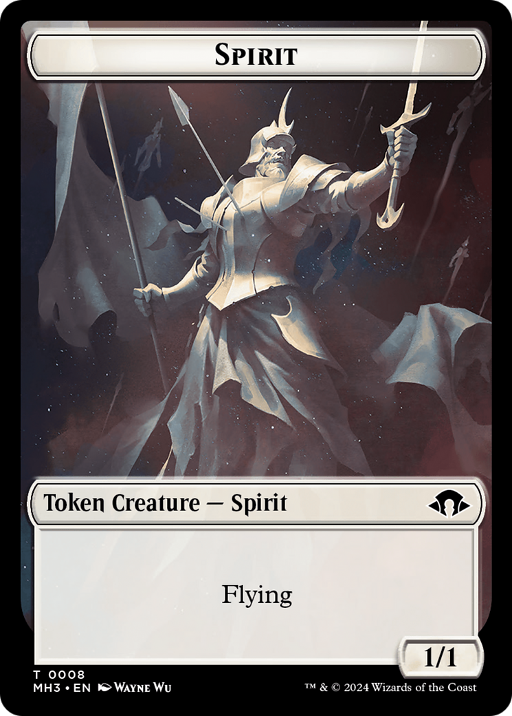 Phyrexian Germ // Spirit (0008) Double-Sided Token [Modern Horizons 3 Tokens] | Gear Gaming Fayetteville