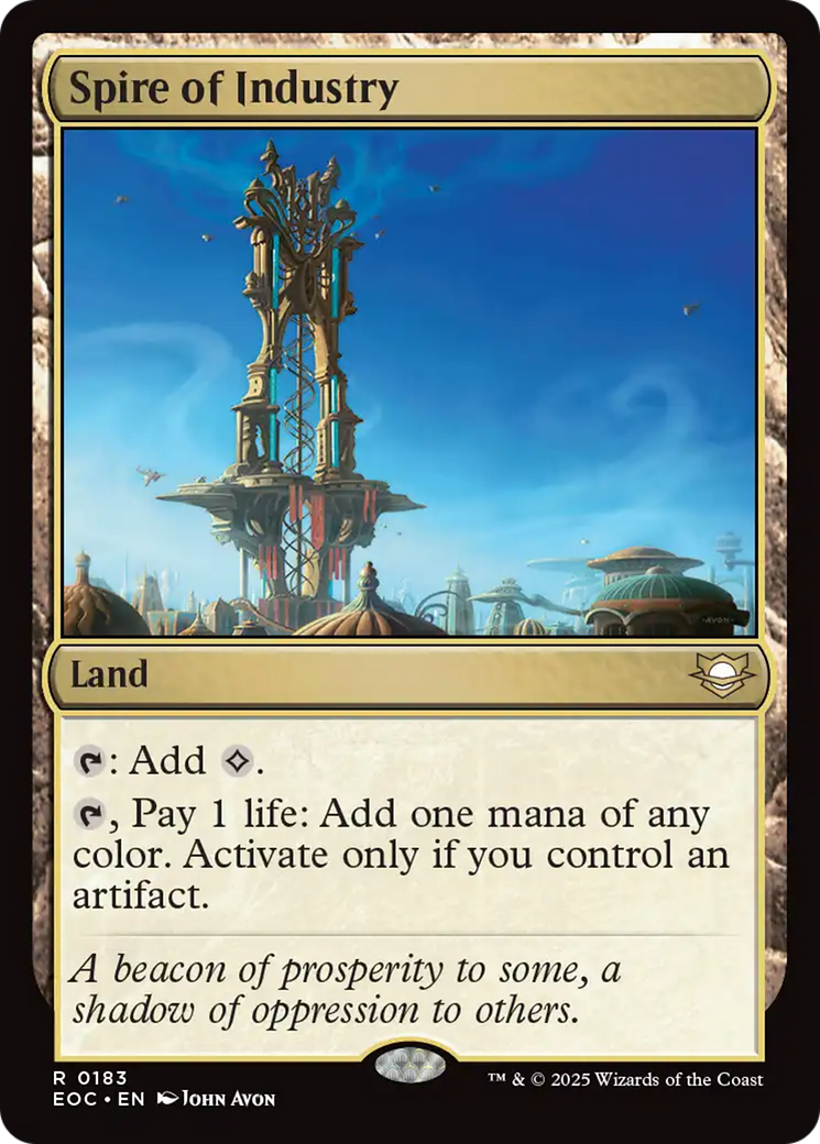 Spire of Industry [Edge of Eternities Commander] | Gear Gaming Fayetteville