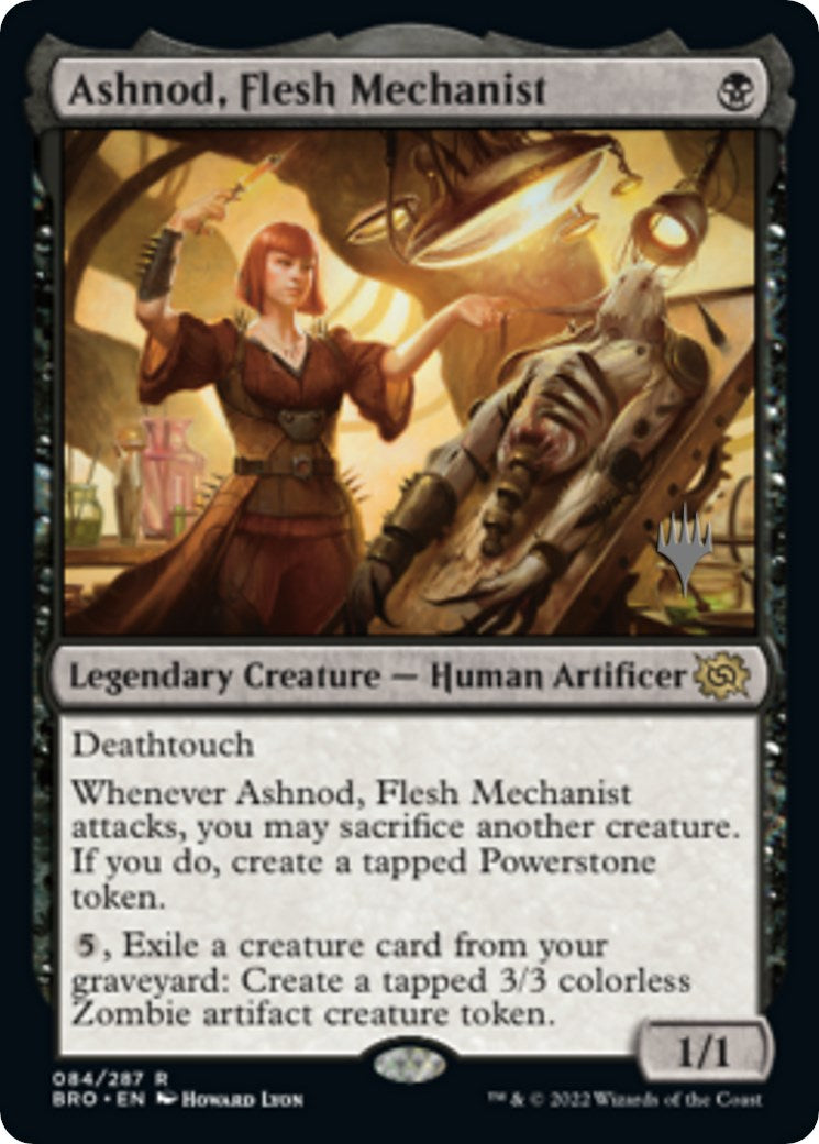 Ashnod, Flesh Mechanist (Promo Pack) [The Brothers' War Promos] | Gear Gaming Fayetteville