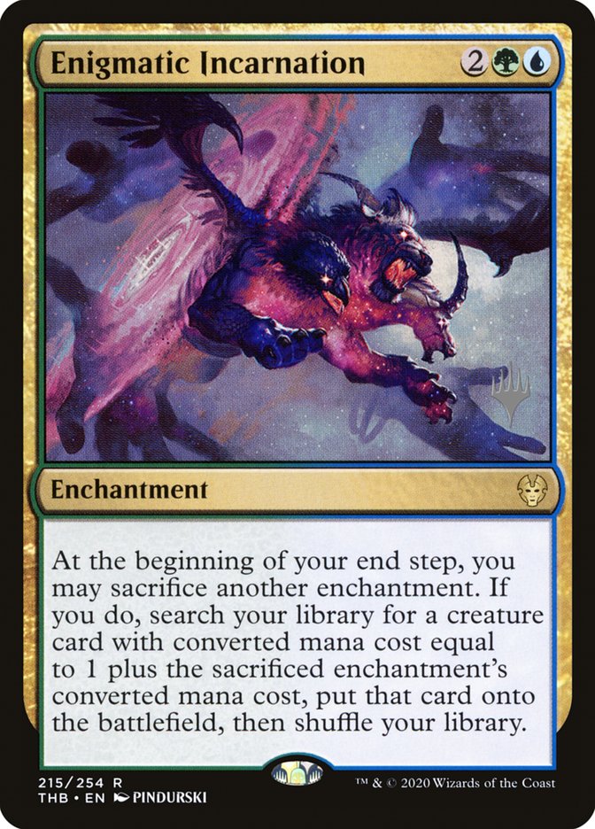 Enigmatic Incarnation (Promo Pack) [Theros Beyond Death Promos] | Gear Gaming Fayetteville