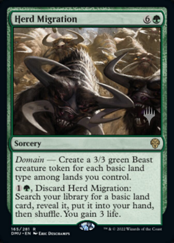 Herd Migration (Promo Pack) [Dominaria United Promos] | Gear Gaming Fayetteville