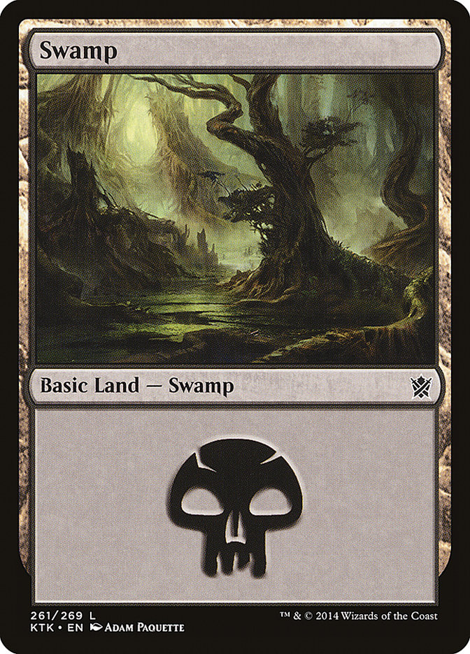 Swamp (261) [Khans of Tarkir] | Gear Gaming Fayetteville