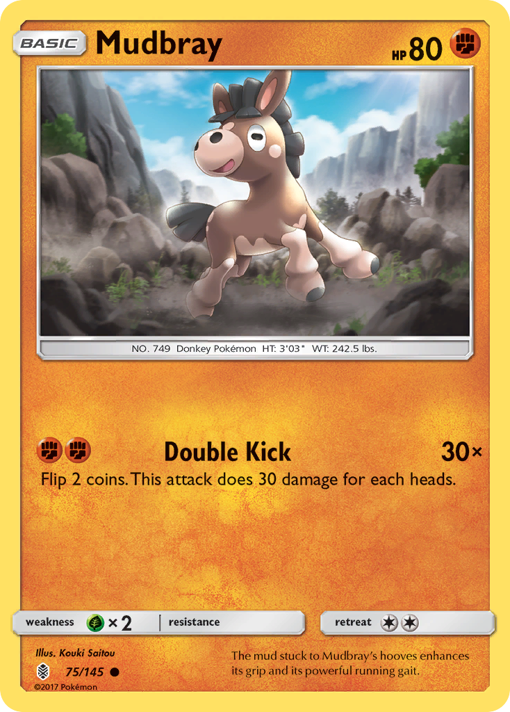 Mudbray (75/145) [Sun & Moon: Guardians Rising] | Gear Gaming Fayetteville