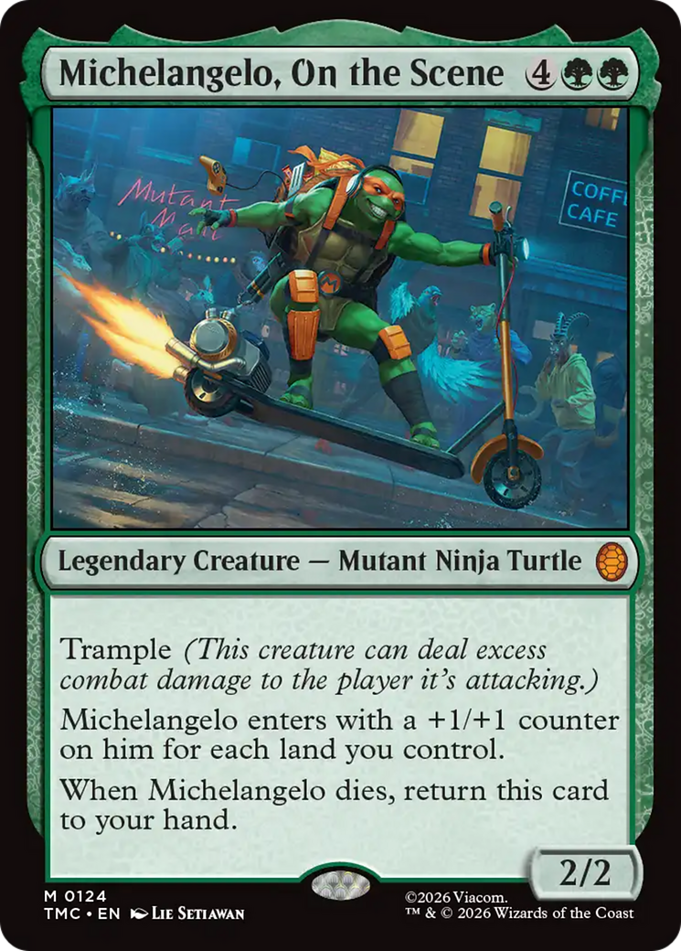Michelangelo, On the Scene [Teenage Mutant Ninja Turtles Commander] | Gear Gaming Fayetteville