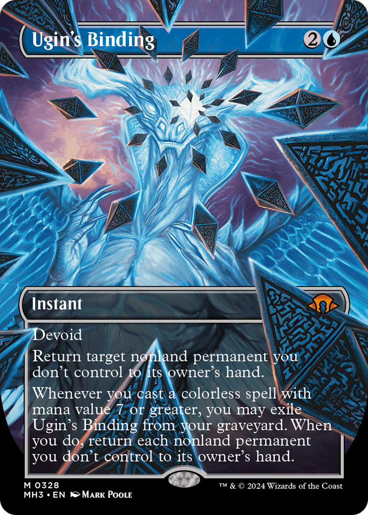 Ugin's Binding (Borderless) [Modern Horizons 3] | Gear Gaming Fayetteville