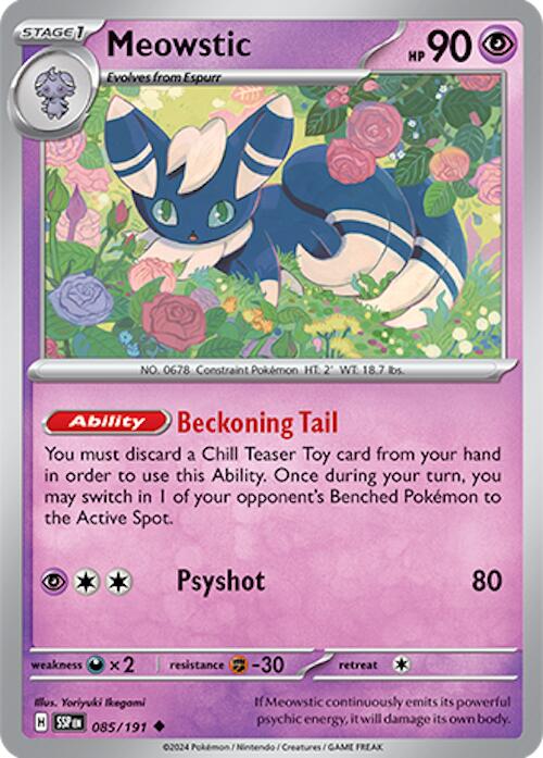 Meowstic (085/191) [Scarlet & Violet: Surging Sparks] | Gear Gaming Fayetteville