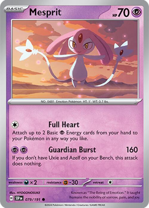 Mesprit (079/191) [Scarlet & Violet: Surging Sparks] | Gear Gaming Fayetteville