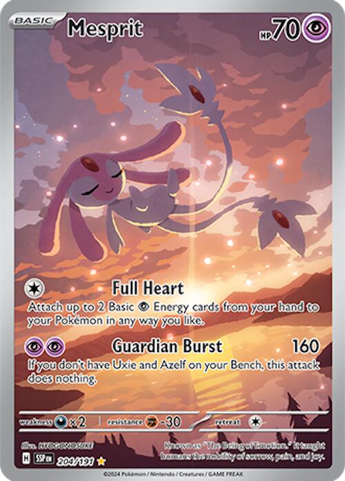 Mesprit (204/191) [Scarlet & Violet: Surging Sparks] | Gear Gaming Fayetteville