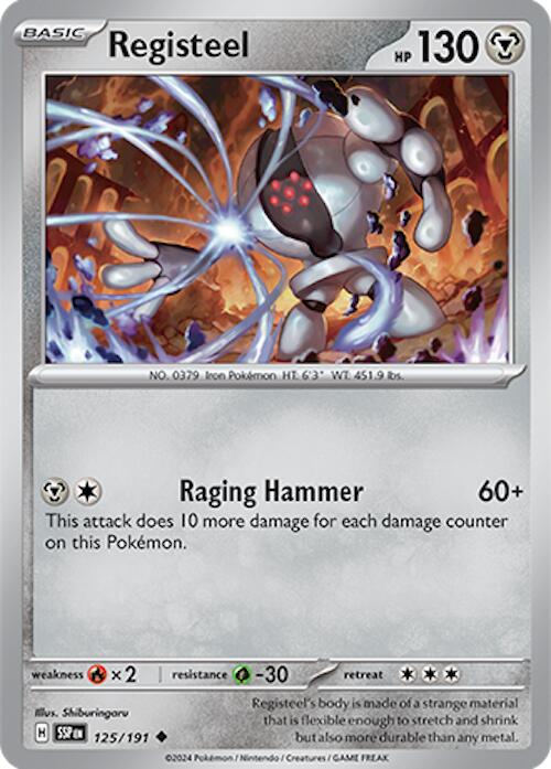 Registeel (125/191) [Scarlet & Violet: Surging Sparks] | Gear Gaming Fayetteville