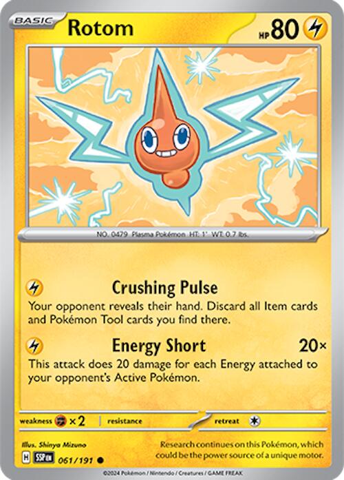 Rotom (061/191) [Scarlet & Violet: Surging Sparks] | Gear Gaming Fayetteville