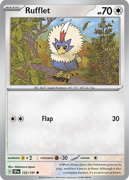 Rufflet (152/191) [Scarlet & Violet: Surging Sparks] | Gear Gaming Fayetteville