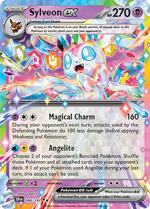 Sylveon ex (086/191) [Scarlet & Violet: Surging Sparks] | Gear Gaming Fayetteville