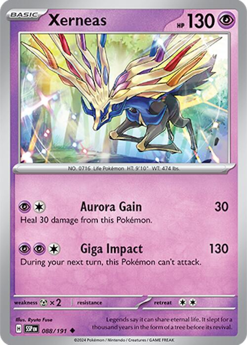 Xerneas (088/191) [Scarlet & Violet: Surging Sparks] | Gear Gaming Fayetteville