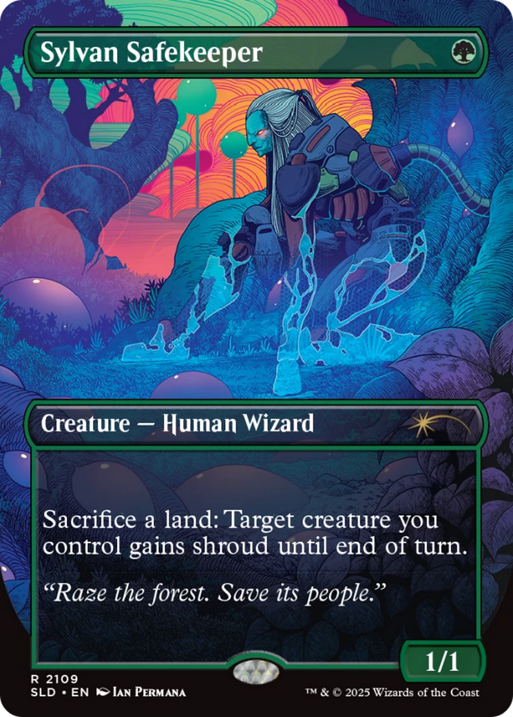 Sylvan Safekeeper (Galaxy Foil) [Secret Lair Drop Series] | Gear Gaming Fayetteville