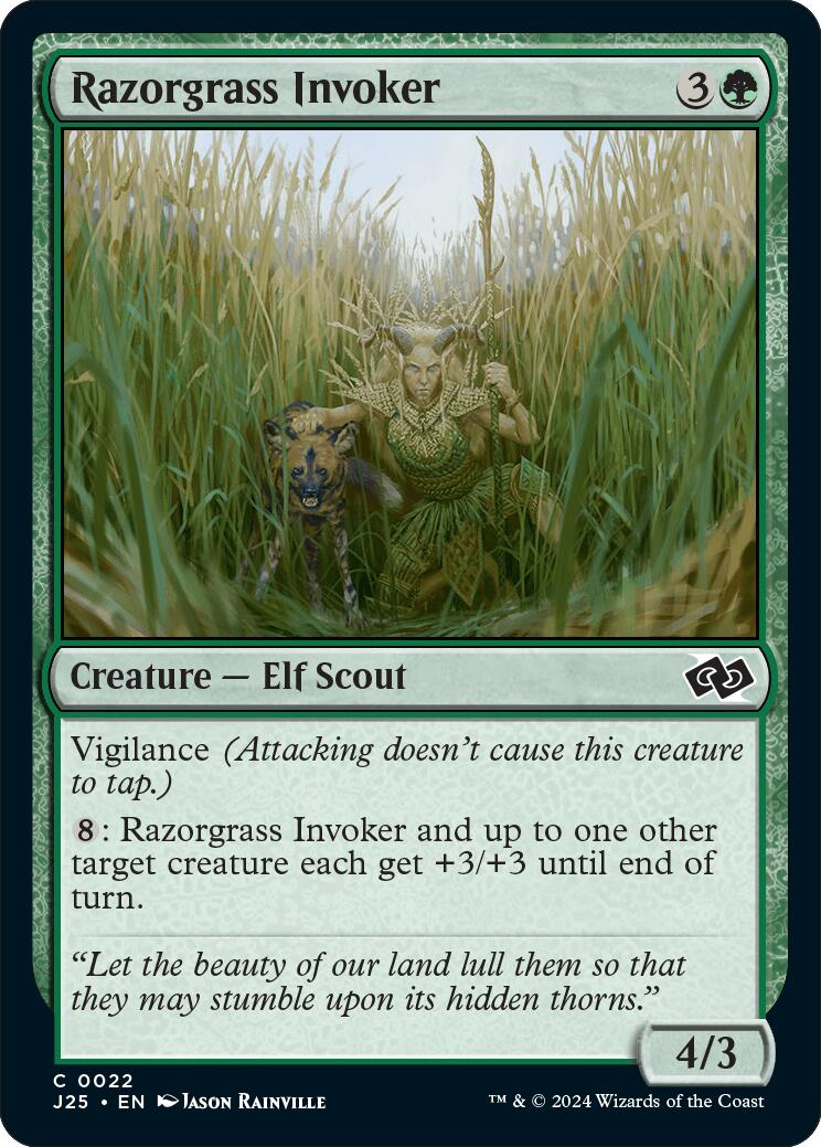 Razorgrass Invoker [Foundations Jumpstart] | Gear Gaming Fayetteville