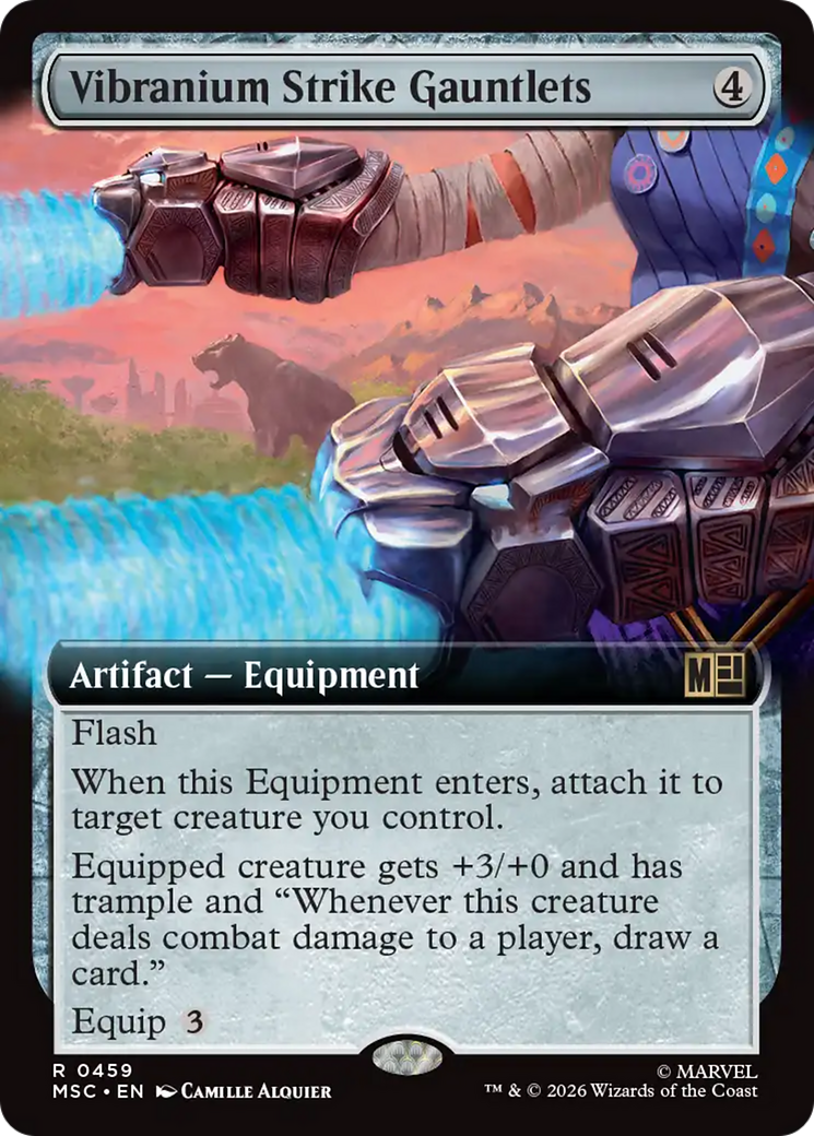 Vibranium Strike Gauntlets (Extended Art) [Marvel Super Heroes Commander] | Gear Gaming Fayetteville