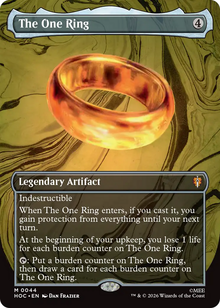 The One Ring (Borderless) [The Hobbit] | Gear Gaming Fayetteville