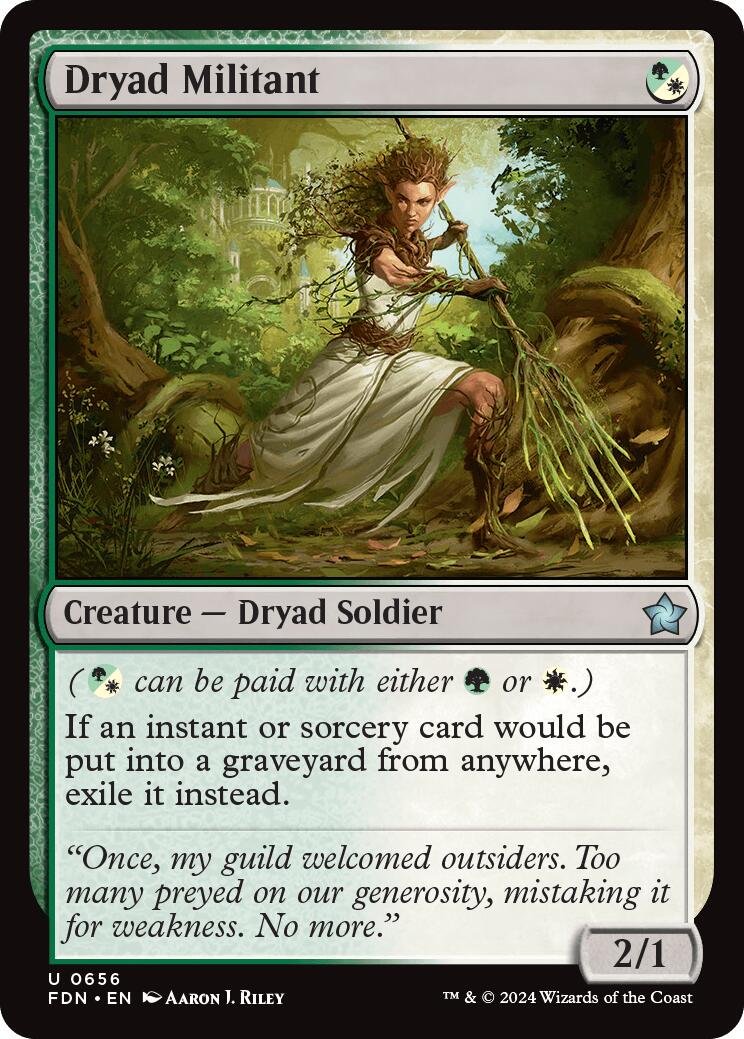 Dryad Militant [Foundations] | Gear Gaming Fayetteville