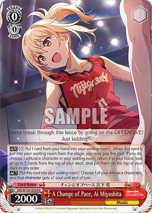 A Change of Pace, Ai Miyashita - [Love Live! School idol festival 2 MIRACLE LIVE!] | Gear Gaming Fayetteville