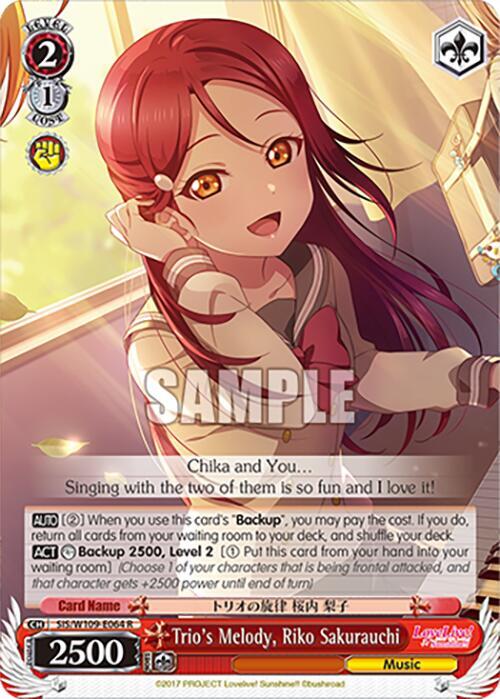 Trio's Melody, Riko Sakurauchi - [Love Live! School idol festival 2 MIRACLE LIVE!] | Gear Gaming Fayetteville