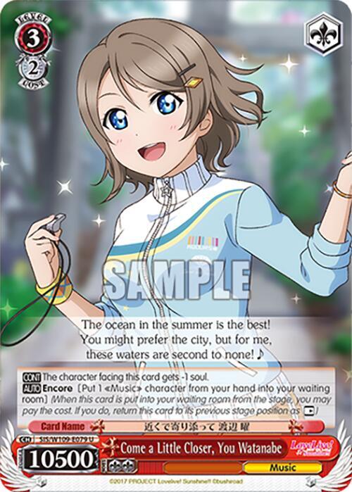 Come a Little Closer, You Watanabe - [Love Live! School idol festival 2 MIRACLE LIVE!] | Gear Gaming Fayetteville