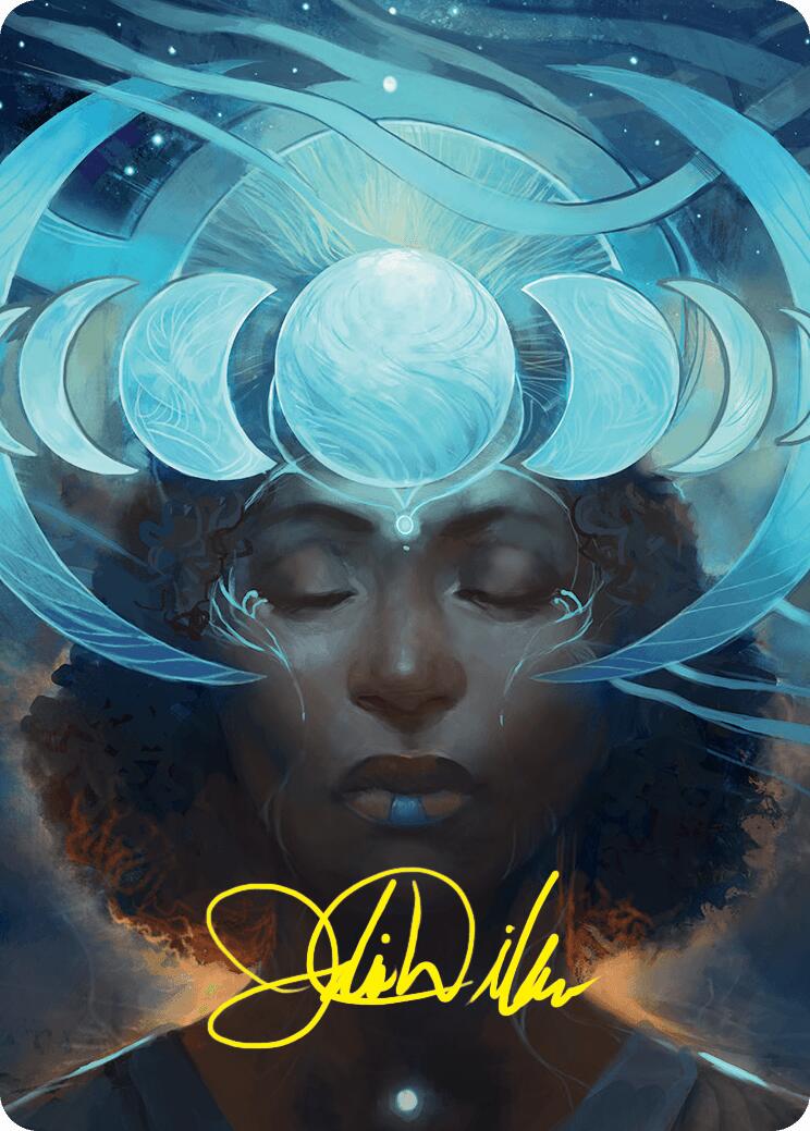 Lunar Insight Art Card (31/54) (Gold-Stamped Signature) [Foundations Art Series] | Gear Gaming Fayetteville