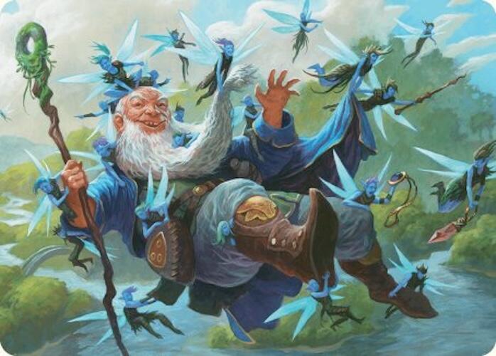 Mischievous Mystic Art Card (7/54) [Foundations Art Series] | Gear Gaming Fayetteville