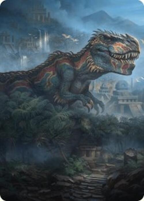 Ghalta, Primal Hunger Art Card (41/54) [Foundations Art Series] | Gear Gaming Fayetteville