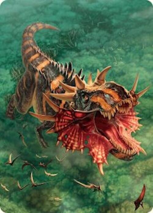 Gigantosaurus Art Card (53/54) [Foundations Art Series] | Gear Gaming Fayetteville