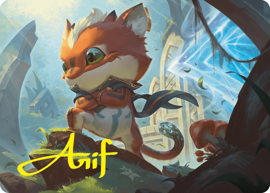 Loot, Exuberant Explorer Art Card (12/54) (Gold-Stamped Signature) [Foundations Art Series] | Gear Gaming Fayetteville