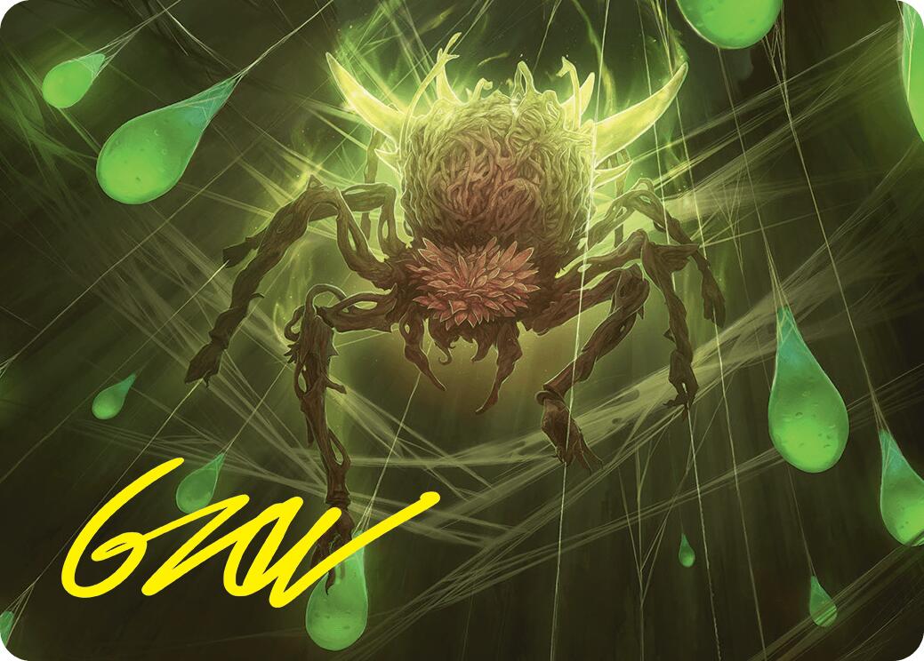 Spinner of Souls Art Card (13/54) (Gold-Stamped Signature) [Foundations Art Series] | Gear Gaming Fayetteville