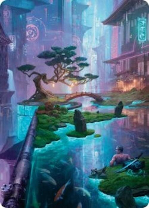 Island Art Card (22/54) [Foundations Art Series] | Gear Gaming Fayetteville