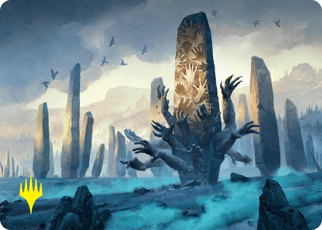 Soulstone Sanctuary Art Card (19/54) (Gold-Stamped Signature) [Foundations Art Series] | Gear Gaming Fayetteville