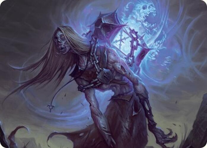 Soul-Shackled Zombie Art Card (9/54) [Foundations Art Series] | Gear Gaming Fayetteville