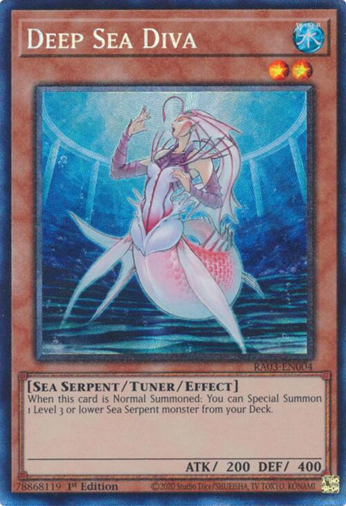 Deep Sea Diva (CR) [RA03-EN004] Prismatic Collector's Rare | Gear Gaming Fayetteville