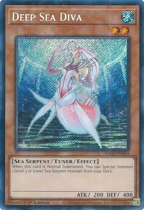 Deep Sea Diva (Secret Rare) [RA03-EN004] Secret Rare | Gear Gaming Fayetteville