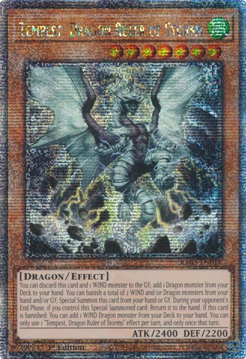 Tempest, Dragon Ruler of Storms (Quarter Century Secret Rare) [RA03-EN011] Quarter Century Secret Rare | Gear Gaming Fayetteville