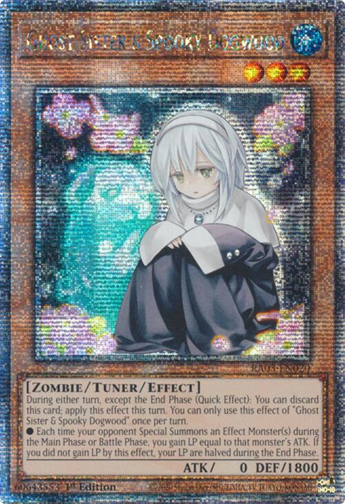 Ghost Sister & Spooky Dogwood (Quarter Century Secret Rare) [RA03-EN020] Quarter Century Secret Rare | Gear Gaming Fayetteville