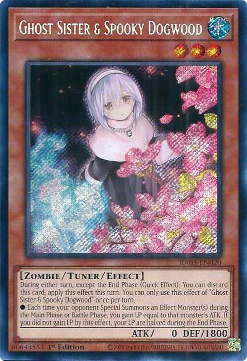 Ghost Sister & Spooky Dogwood (Secret Rare) [RA03-EN020] Secret Rare | Gear Gaming Fayetteville