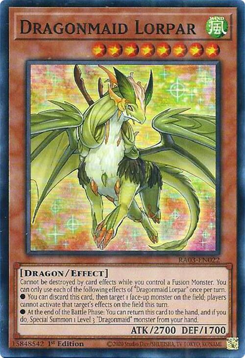 Dragonmaid Lorpar [RA03-EN022] Super Rare | Gear Gaming Fayetteville