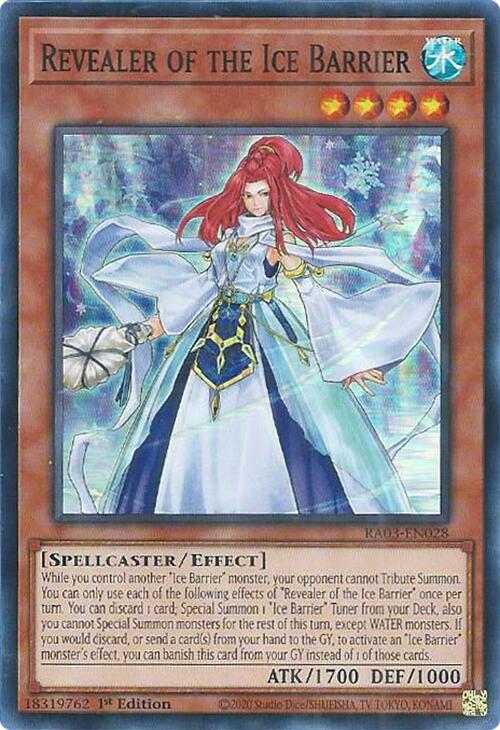 Revealer of the Ice Barrier [RA03-EN028] Super Rare | Gear Gaming Fayetteville