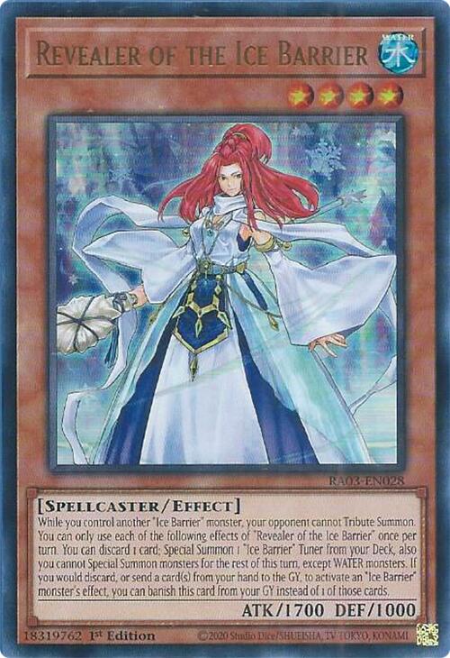 Revealer of the Ice Barrier (UR) [RA03-EN028] Ultra Rare | Gear Gaming Fayetteville