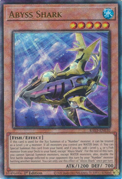 Abyss Shark (UTR) [RA03-EN030] Prismatic Ultimate Rare | Gear Gaming Fayetteville