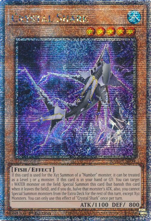 Crystal Shark (Quarter Century Secret Rare) [RA03-EN031] Quarter Century Secret Rare | Gear Gaming Fayetteville