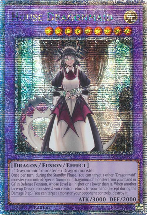 House Dragonmaid (Quarter Century Secret Rare) [RA03-EN037] Quarter Century Secret Rare | Gear Gaming Fayetteville
