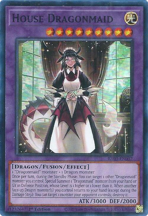 House Dragonmaid [RA03-EN037] Super Rare | Gear Gaming Fayetteville