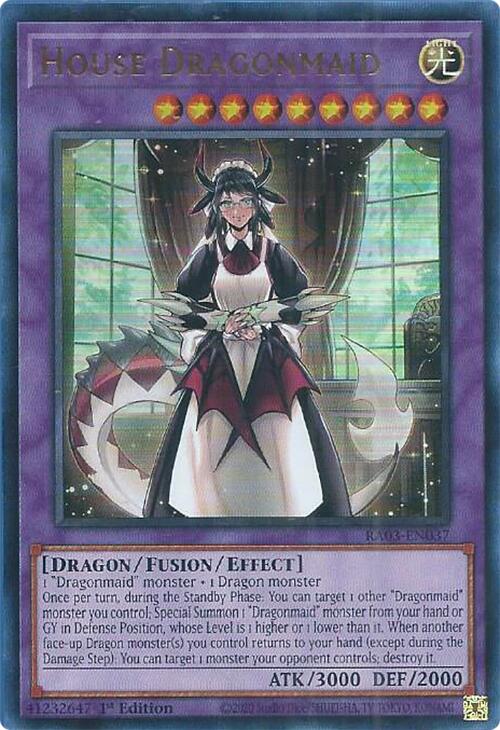 House Dragonmaid (UR) [RA03-EN037] Ultra Rare | Gear Gaming Fayetteville