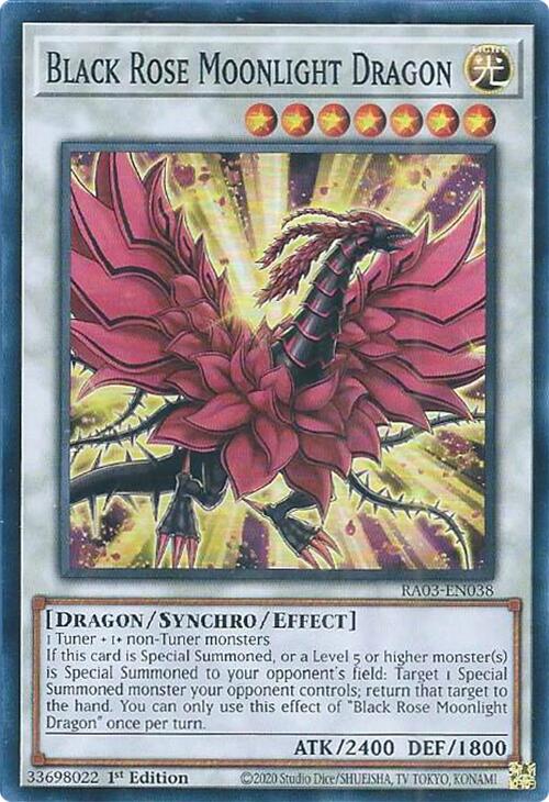 Black Rose Moonlight Dragon [RA03-EN038] Super Rare | Gear Gaming Fayetteville